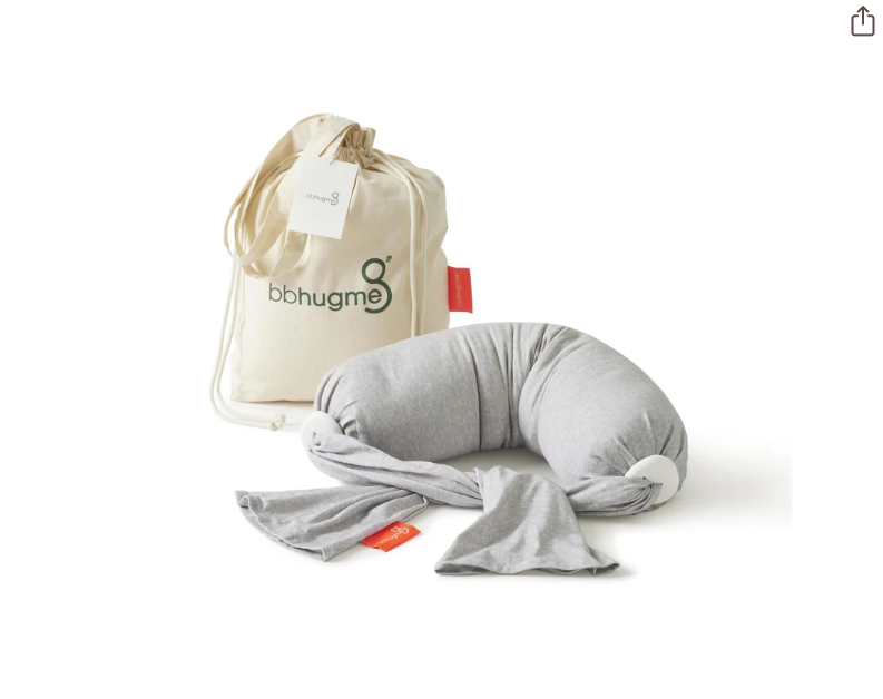 Breastfeeding Pillow in Grey