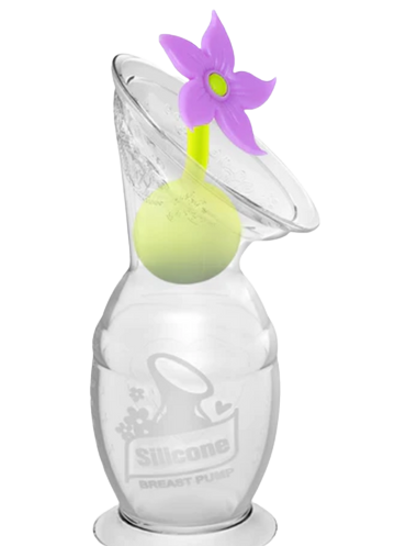 Haakaa purple flower stopper ensures you don&