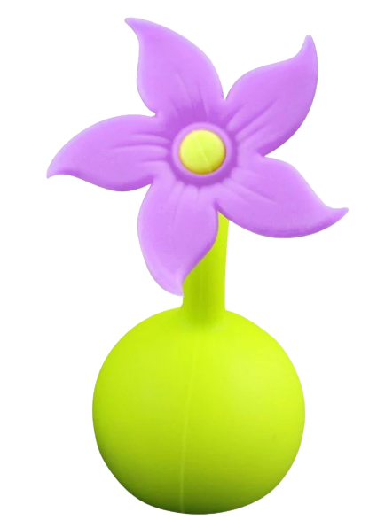Haakaa purple flower stopper ensures you don&