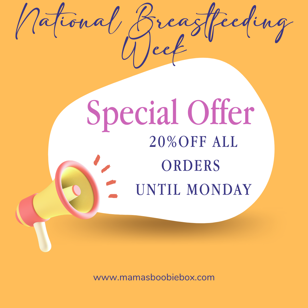 Big Discounts for National Breastfeeding Week