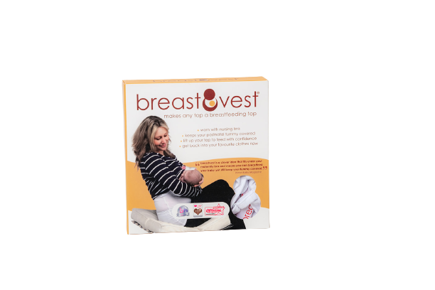 Breastfeeding clothes box with breast vest included