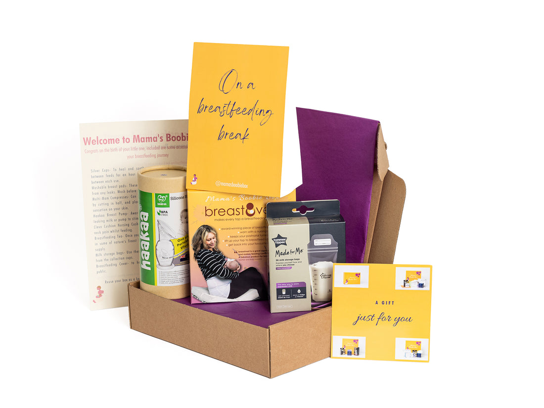 Boobies at Work Gift Set for Breastfeeding Mums
