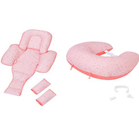Cleva Mama Breastfeeding Cushion in Pink