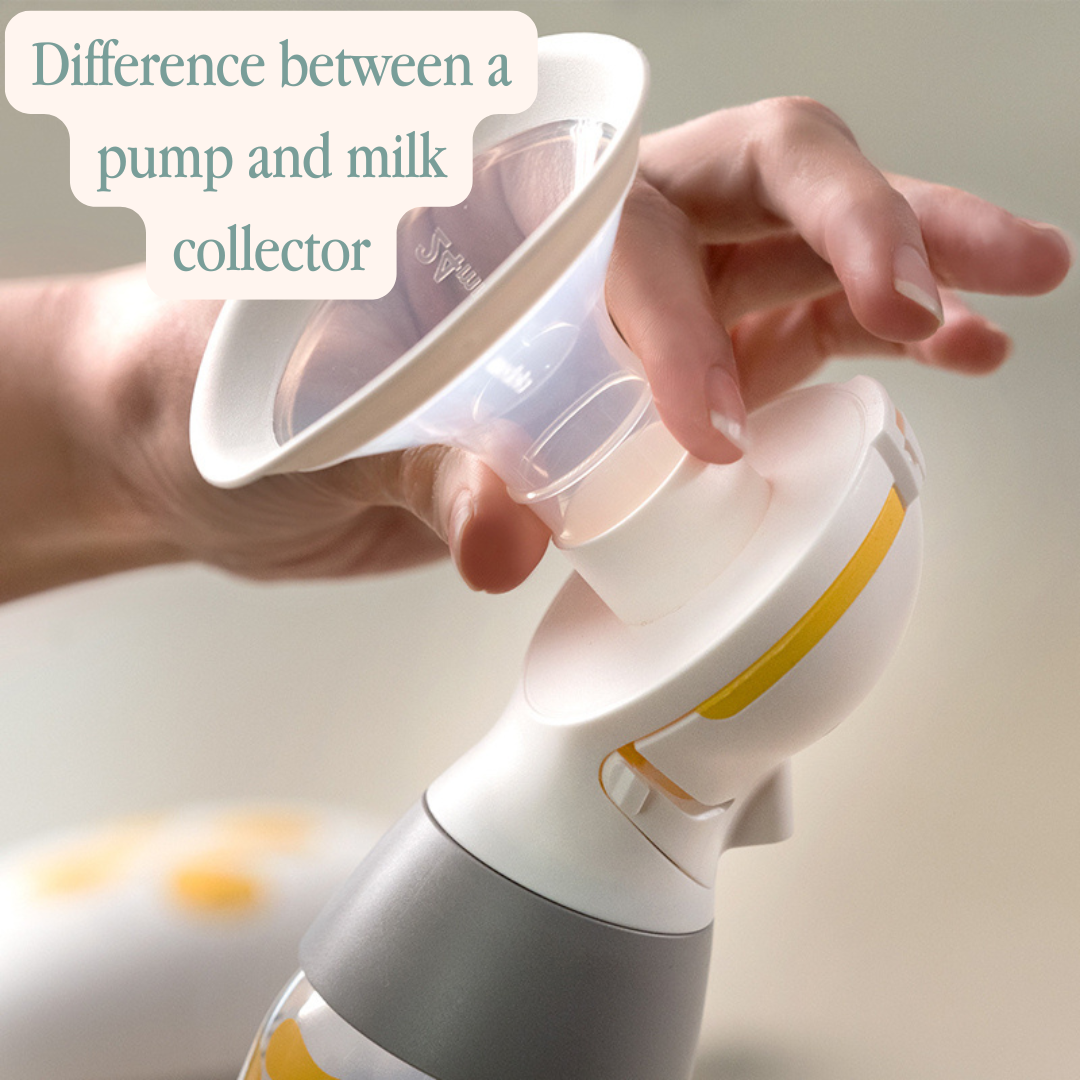 Charger la vidéo: Difference between breast pump and milk collector