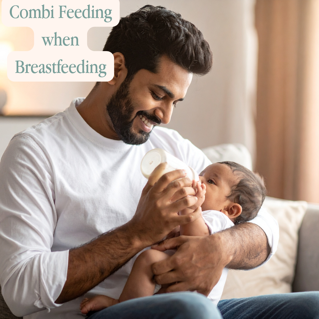 Load video: Combi Feeding when Breastfeeding