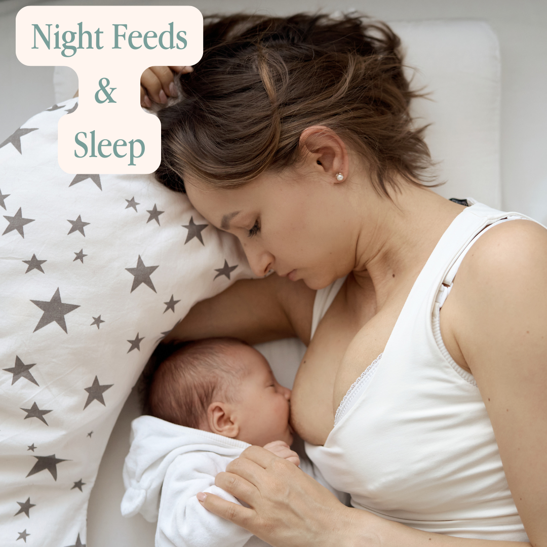 Load video: Night Feeds When Breastfeeding