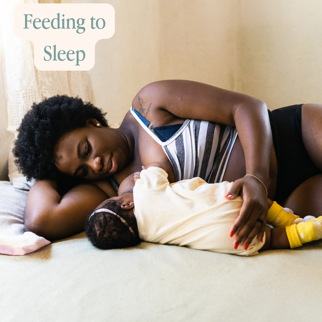 Load video: Breast Feeding to Sleep