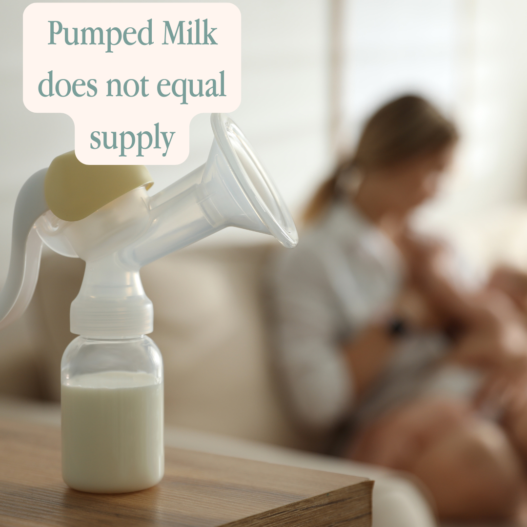 Load video: Pumped Milk does not equal supply
