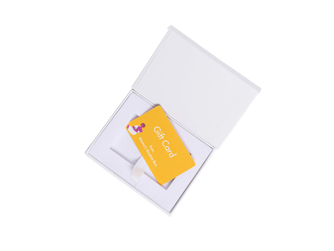 Gift Card in Presentation Box- A perfect breastfeeding gift