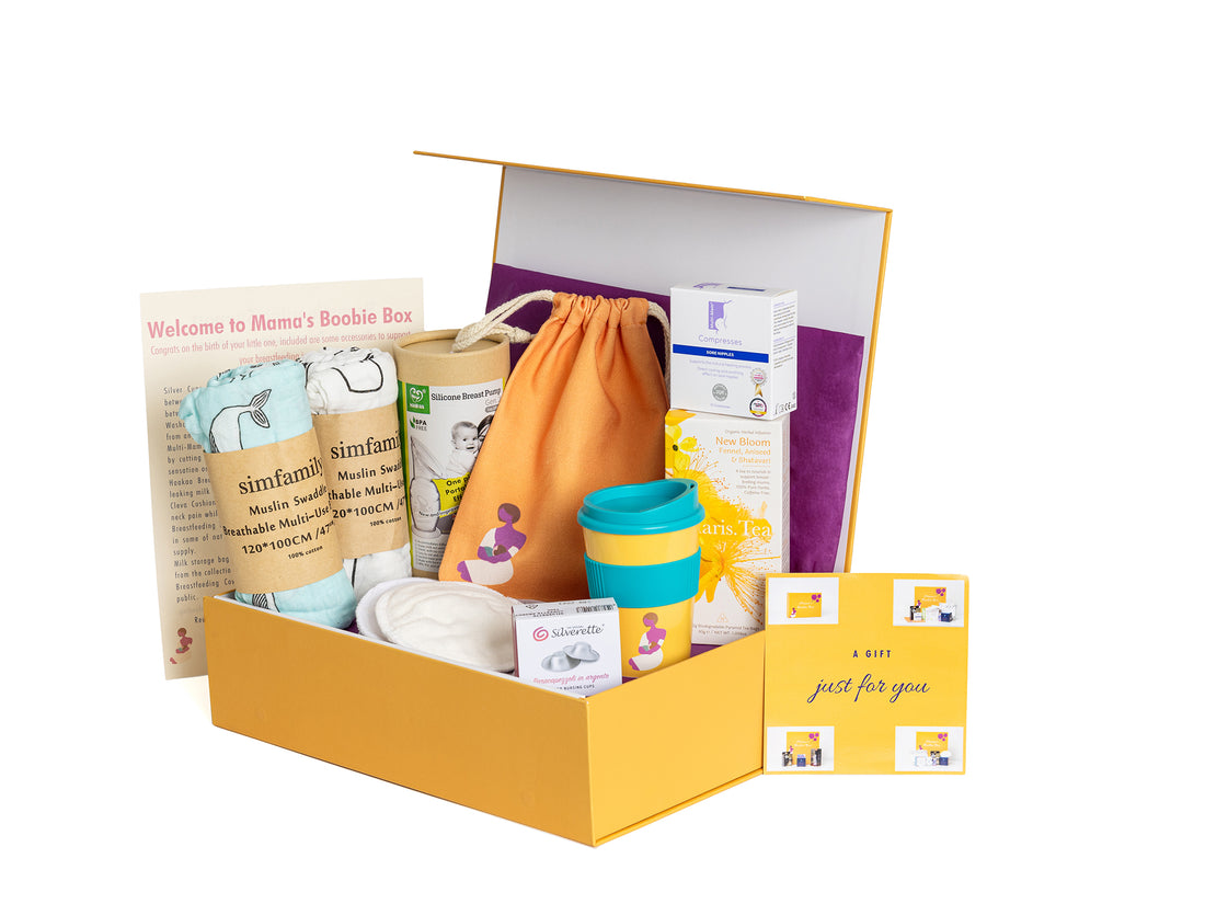 Twin Breastfeeding Gift Box by Mama&