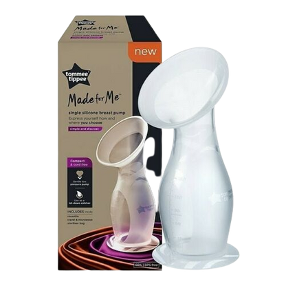 Tommee Tippee Manual Breast Pump used for expressing breast milk or catching let-down milk. 