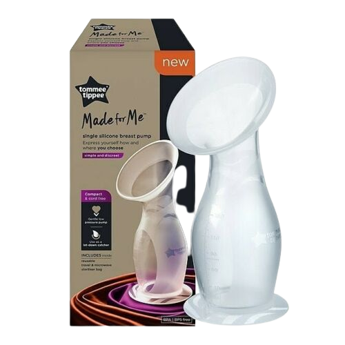 Tommee Tippee Manual Breast Pump used for expressing breast milk or catching let-down milk. 