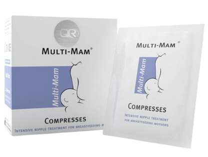 Multi-Mam Compresses is a gel-like substance to soothe and cool your damaged and cracked nipples.
