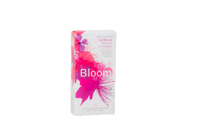 Solorais Bloom Pregnancy Raspberry Leaf Tea, box of tea bags for pregnant women.