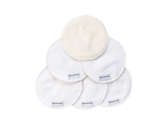 Bamboo washable breast pads- qty 6